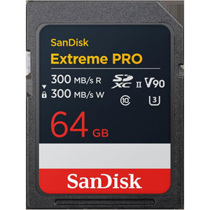 photo Extreme PRO V90 SDXC UHS-II - 64Go