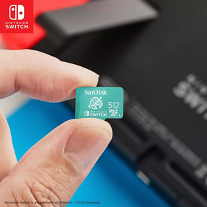 microSDXC UHS-I U3 Nintendo Switch - 512Go