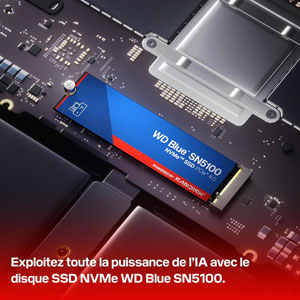 WD Blue SN5100 NVMe M.2 2280 PCIe Gen 4 - 1To