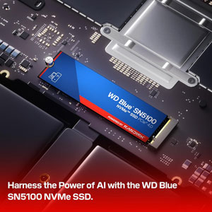 WD Blue SN5100 NVMe M.2 2280 PCIe Gen 4 - 500Go