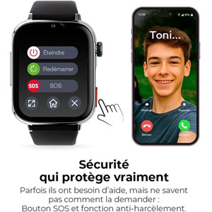 SaveWatch Plus 2 Noir / BlackNight