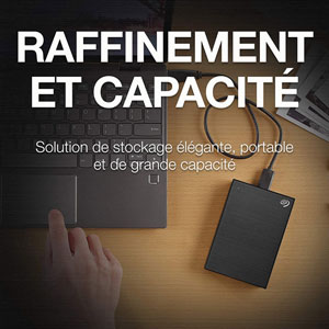 One Touch HDD USB3.0 - 1To / Noir
