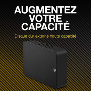 Seagate Disque Dur Externe 2 To Seagate - Expansion - Noir –