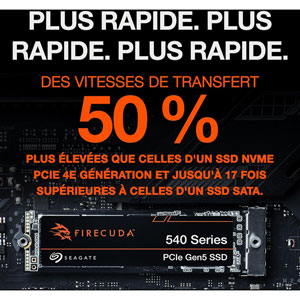 FireCuda 540 SSD M.2 2280 PCIe 5.0 NVMe -1To