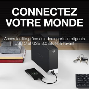 One Touch Desktop with hub USB 3.0 - 12To