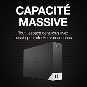 One Touch Desktop with hub USB 3.0 - 12To
