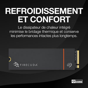 FireCuda 530R M.2 PCIe 4.0 NVMe - 2 To / HeatSink