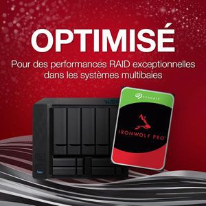 IronWolf Pro 3.5p SATA 6Gb/s - 30To