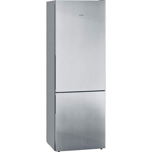 iQ500 Réfrigérateur combiné pose-libre Inox 419L