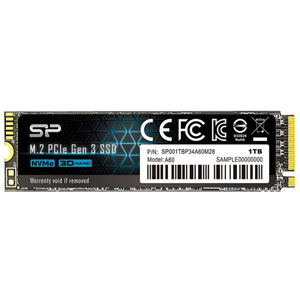 Disque SSD interne EMTEC X300 Power Pro M.2 1To PCI Express 3.0 3D