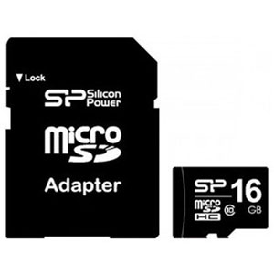 photo microSDHC Class 10 - 16Go + Adaptateur SD