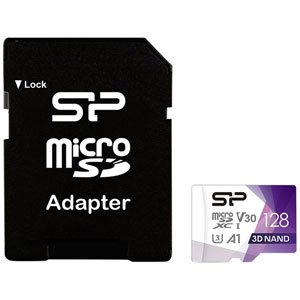 photo Superior Pro microSDXC UHS-I U3 - 128Go +Adapt. SD
