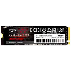 photo UD80 PCIe 3.0 SSD M.2 2280 NVMe - 250Go