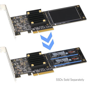 Fusion SSD M.2 2x4 PCIe Card