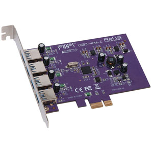 photo Allegro Type A USB 3.2 PCIe 4-Port Card