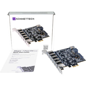 Allegro 7-Port USB 3.2 Gen 1 Type A PCIe Card