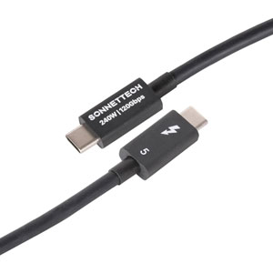 Câble Thunderbolt 5 - 0,3m / Noir