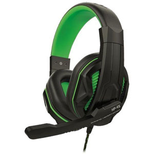 HP45 - Casque Filaire Stereo / Noir,vert (Xbox X)
