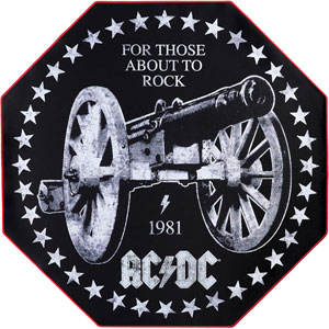 Tapis de sol gamer AC/DC