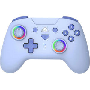 Manette Switch sans fil LED - Bleu