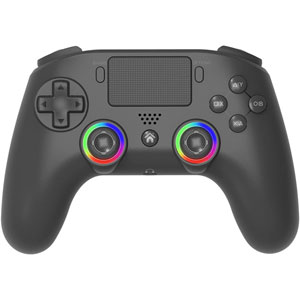 Manette PS4/PC sans fil LED - Noire