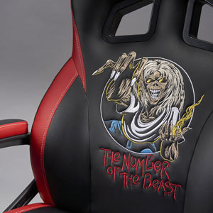 Chaise de bureau gamer Iron Maiden