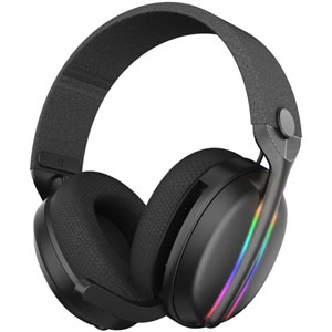 Casque audio gaming LED Vektra - Noir