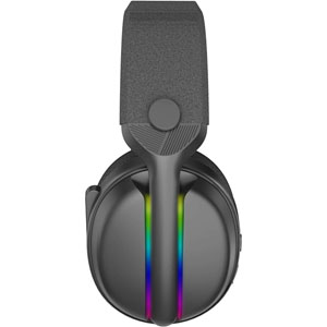 Casque audio gaming LED Vektra - Noir