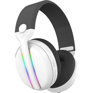 Casque audio gaming LED Vektra - Blanc