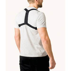 Flexi Bande Pour La Posture L-XL / Noir