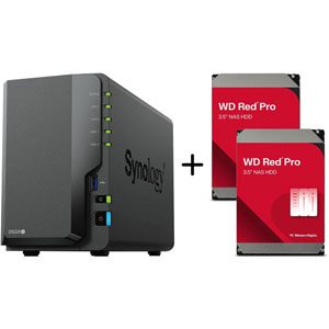 Bundle DS224+ / 2x WD Red Pro 4To