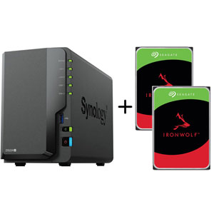 Bundle DS224+ / 2x Seagate IronWolf 2To