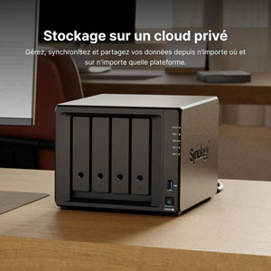 Bundle DS923+ avec 4x HDD Plus Series HAT3310 8To