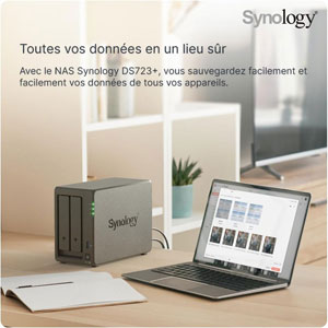 Bundle DS723+ avec 2x HDD Plus Series HAT3300 4To