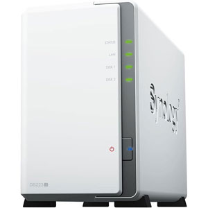 Bundle DS223J / 2x WD Red Plus 4To