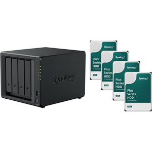 Bundle DS425+ avec 4x HDD Plus Series HAT3300 4To