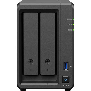Bundle DS725+ avec 2x HDD Plus Series HAT3310 16To