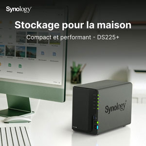 Bundle DS225+ avec 2x HDD Plus Series HAT3310 16To
