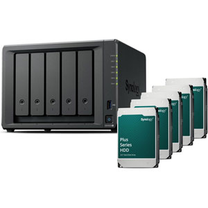 Bundle DS1525+ avec 5x HDD Plus Series HAT3300 4To