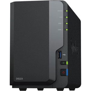 Bundle DS223 / 2x Seagate IronWolf 10To