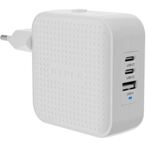 Chargeur voyage HyperJuice 70W USB-C GaN - Blanc