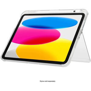 Click-In Clear + Kickstand iPad A16 et 10gén 10,9p