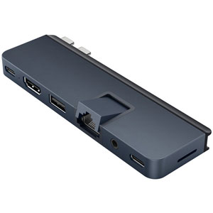 HyperDrive DUO PRO 7-in-2 USB-C Hub - Bleu