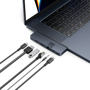 HyperDrive DUO PRO 7-in-2 USB-C Hub - Bleu