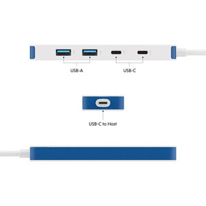 Hub Combo USB-C HyperDrive Flex 4 ports