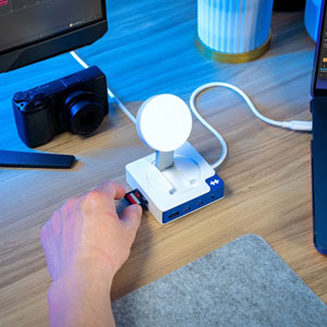 Hub USB-C HyperDrive Flex MagCharge