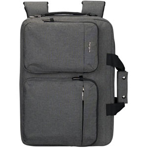 Hybrid Briefcase Backpack 15-16p - Noir
