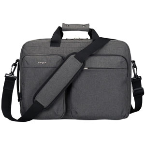 Hybrid Briefcase Backpack 15-16p - Noir