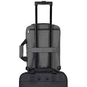 Hybrid Briefcase Backpack 15-16p - Noir
