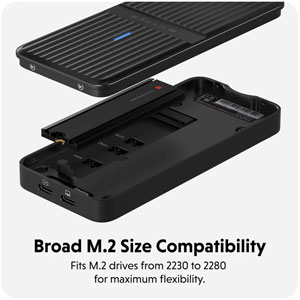 Boîtier HyperDrive Next USB4 M.2 PCIe